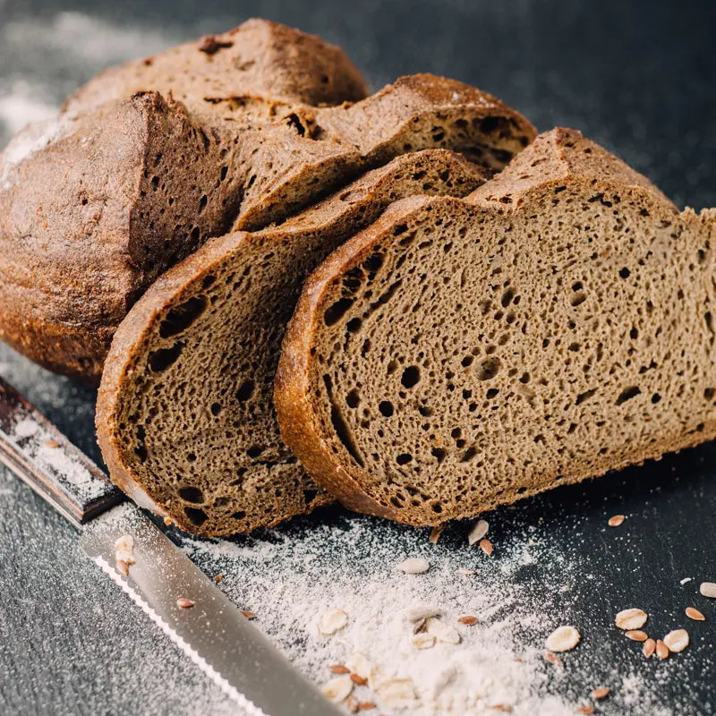 glutenfreies Bio-Hempfling Sauerteigbrot mit Hanfmehl
