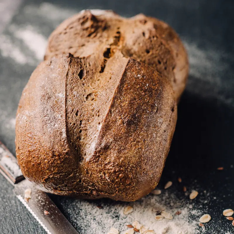 glutenfreies Bio-Hempfling Sauerteigbrot mit Hanfmehl