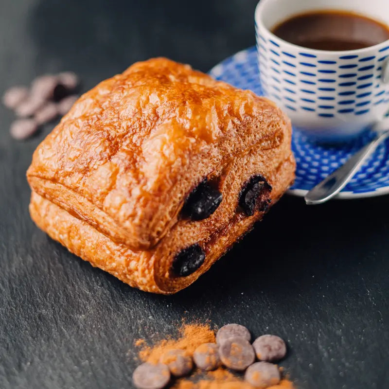 Bio Schoko-Croissant – gefüllt mit Bio-Schokolade, glutenfrei